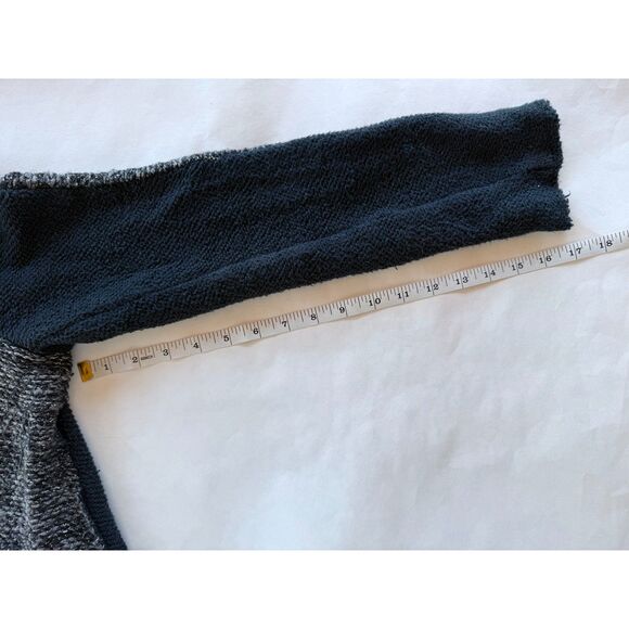 Anthropologie Cartonnier Glimmered Tweed Snap Front Jacket in Gray & Black Sz M - Picture 13 of 13